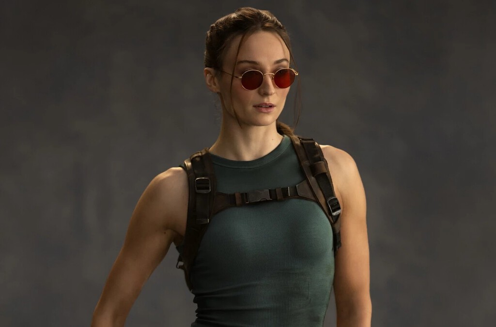 Sophie Turner deslumbra como Lara Croft: primera imagen de la esperadísima serie de 'Tomb Raider' para Prime Video