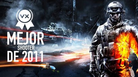 Mejor shooter de 2011 según los lectores de VidaExtra: 'Battlefield 3'