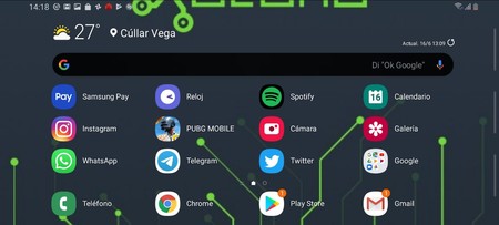 SAMSUNG ONE UI MODO HORIZONTAL