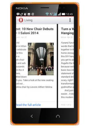 Opera -y no Firefox- es el navegador que Microsoft elige para sus Nokia X2