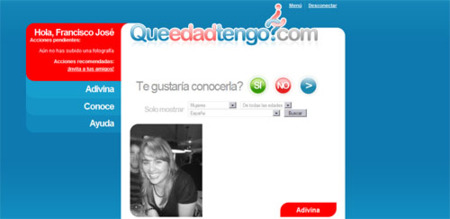 QueEdadTengo?, adivina la edad de los usuarios y conócelos