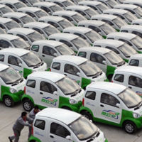 1.000 coches eléctricos para Tianjin: 'car sharing' como un pequeño paso contra la contaminación