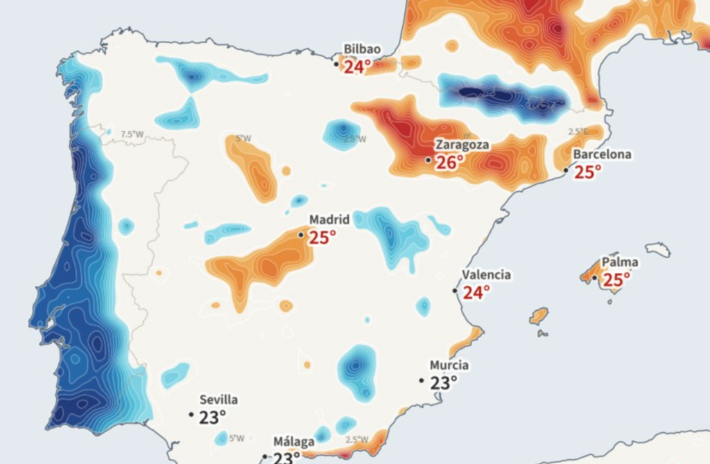 Estamos a 44 grados y AEMET dice que aún queda lo peor. La buena noticia es que ya sabemos cuando llega el alivio térmico
