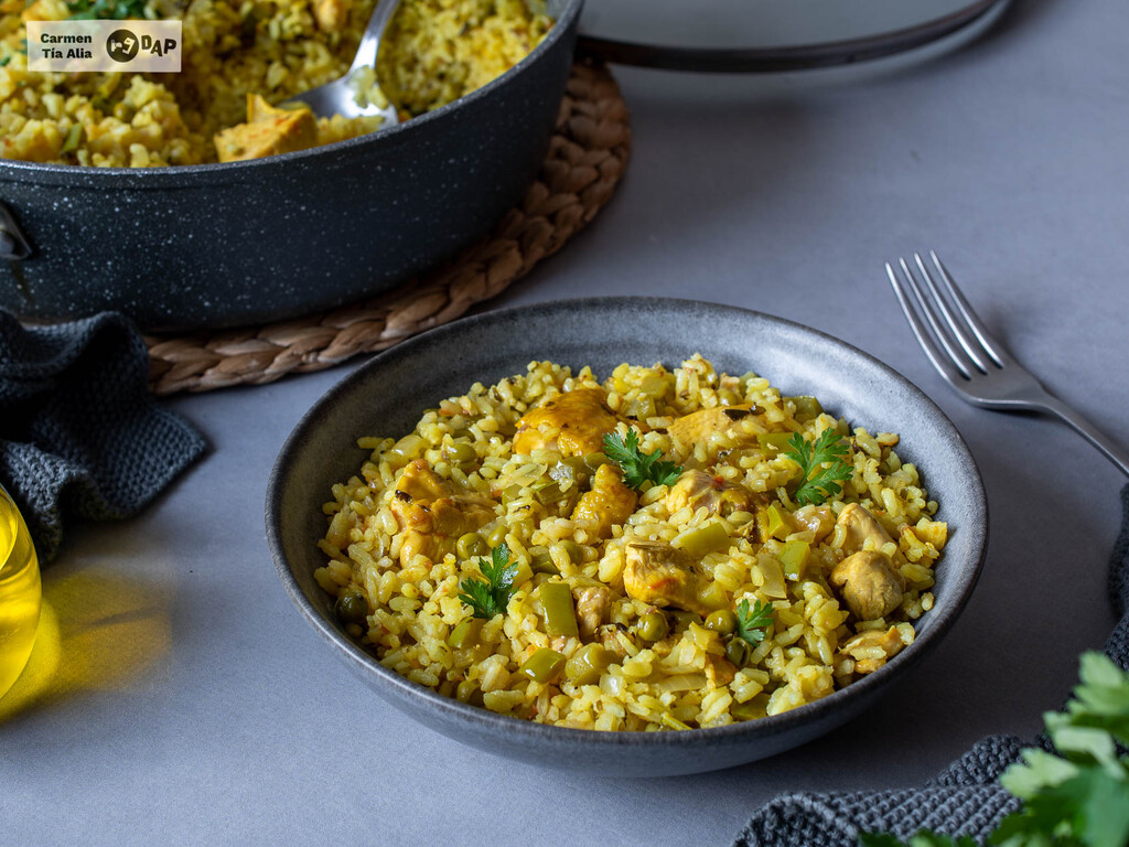 Receta de galinhada, el arroz más típico de Brasil