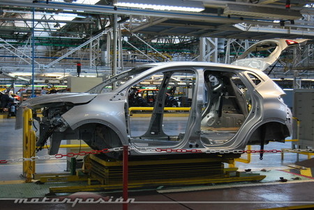 Fabricación del Renault Captur en Valladolid