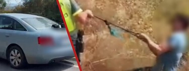 Se fueron sin pagar de una gasolinera de Cáceres y tras 100 km de persecución uno de ellos tuvo que ser rescatado por la Guardia Civil