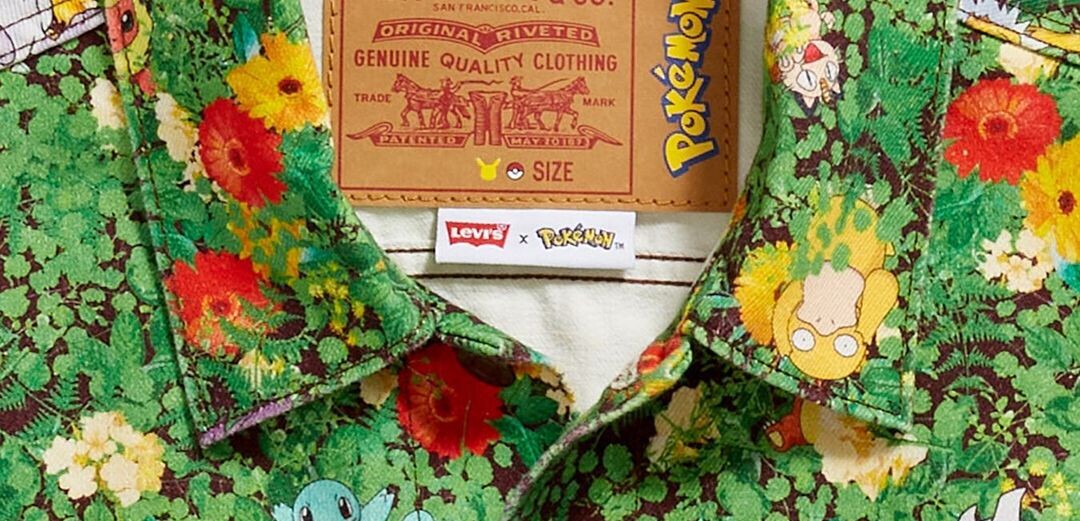 Los Pokémon se visten de Levi's. He aquí la colaboración más loca del  momento