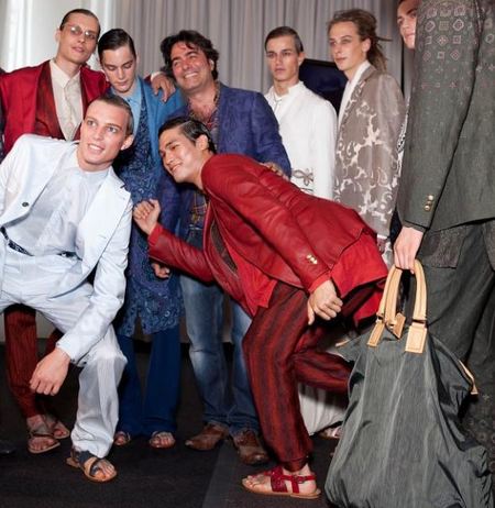 Etro Primavera-Verano 2013 en la Semana de la Moda Masculina de Milán