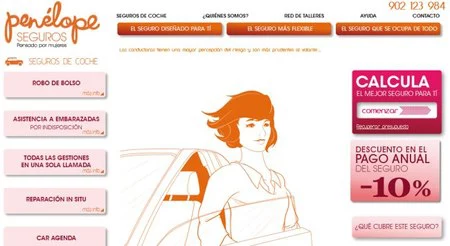 Nace Penélope Seguros, específicos para mujeres