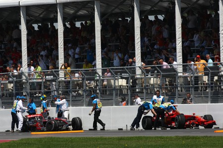 Hamilton Raikkonen Canada F1 2008