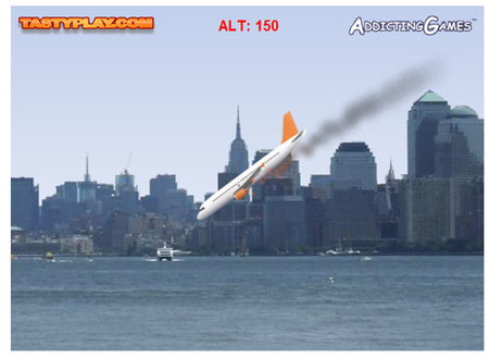 Juega a aterrizar sobre el río Hudson