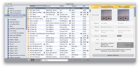 Tagalicious, utilidad para etiquetar tu librería de iTunes