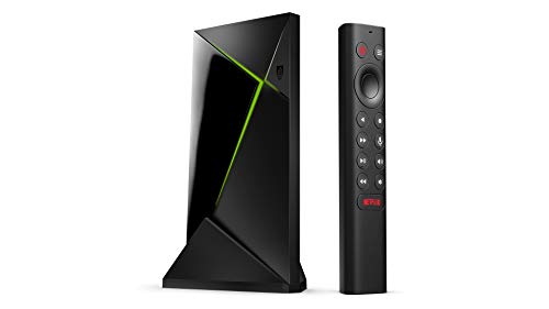 NVIDIA SHIELD Android TV Pro Media Player, Películas 4K HDR, deportes en vivo, Dolby Vision-Atmos, Escalado por IA, Gaming en la nube GeForce NOW, Asistente Google, Compatible con Alexa