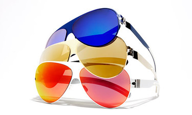 Mykita se atreve con las lentes de colores
