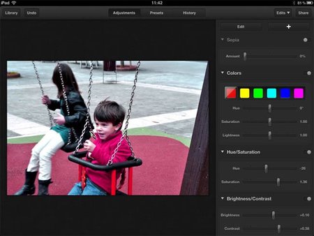 Luminance para iOS, el iPad se va asentando como herramienta fotográfica