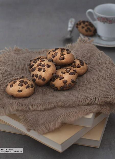 Receta de cookies de plátano y perlitas de chocolate