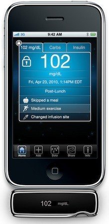 iBGStar, Medidor de glucosa para el iPhone