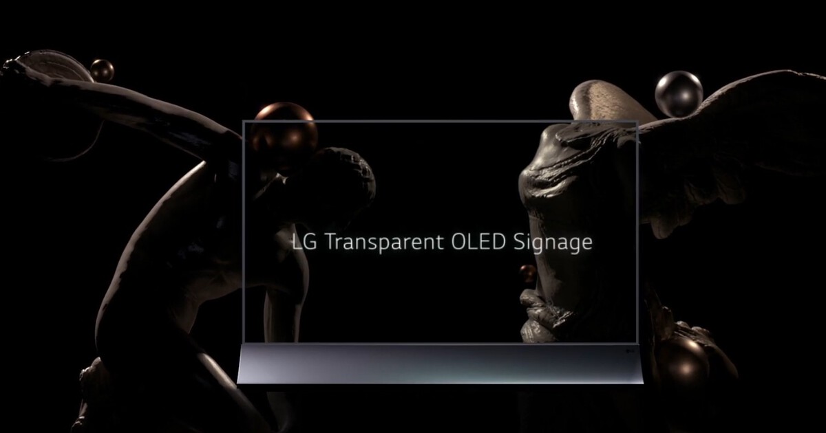 LG también apuesta por los paneles OLED transparentes y mostrará sus ...