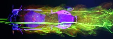 Areodinámica de una motocicleta