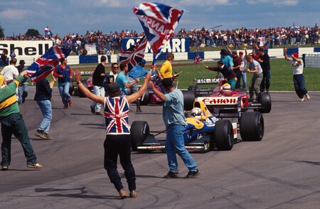 Mansell Silverstone F1 1992