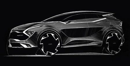 El nuevo Kia Sportage europeo se deja ver en estos bocetos antes de su presentación en septiembre