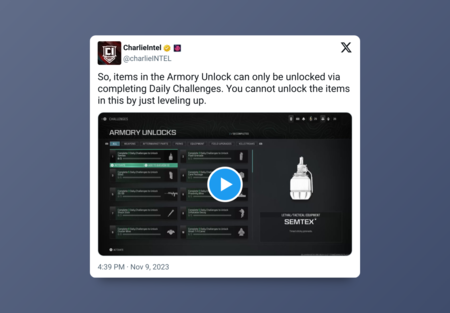 Tuit Charlieintel Desafio Sdebsloqueos