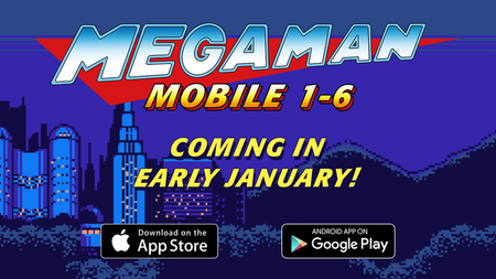 Los seis primeros Mega Man para móviles también llegarán a occidente en enero