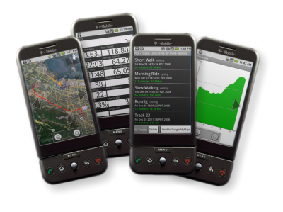 Google My Tracks para Android