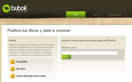 Bubok, sistema español de publicación y promoción de libros bajo demanda