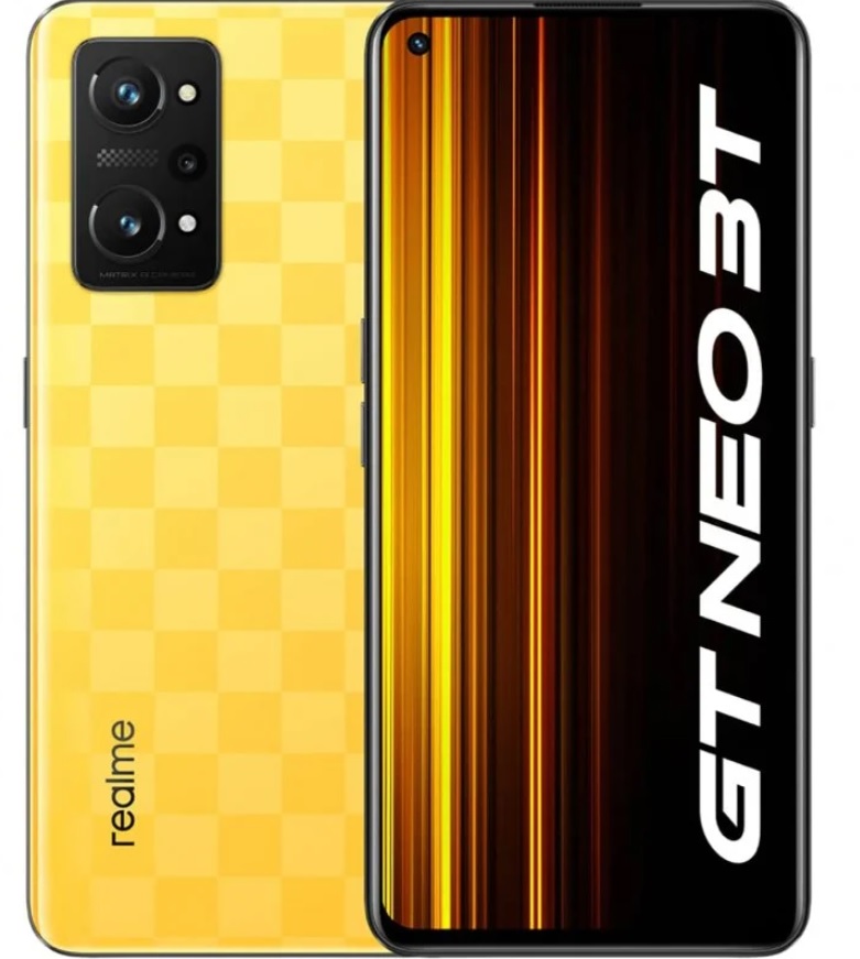 Smartphone realme GT Neo 3T 8+128 GB amarillo