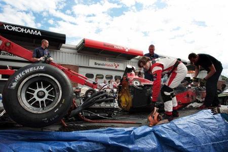 Chris Van der Drift escapa de su accidente con múltiples lesiones