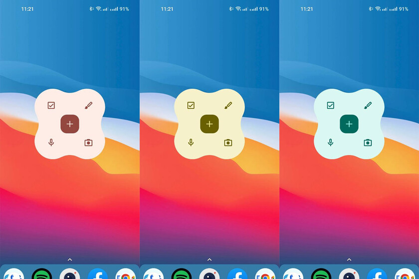 now you can change the colors of the widgets GEARRICE