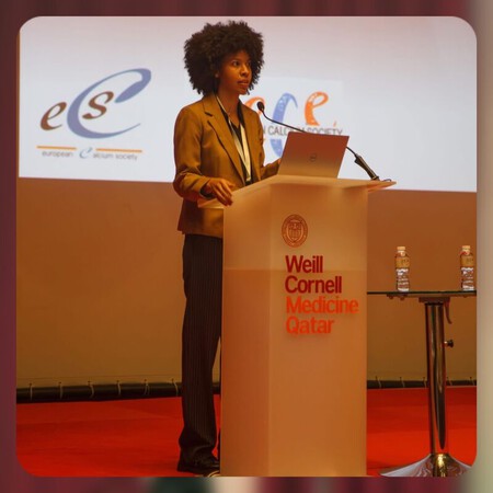 Rute foi premiada com a melhor apresentação oral durante a reunião da Junior European Calcium Society