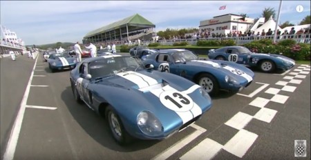 Video: Los únicos seis Shelby Daytona Coupés recorren Goodwood