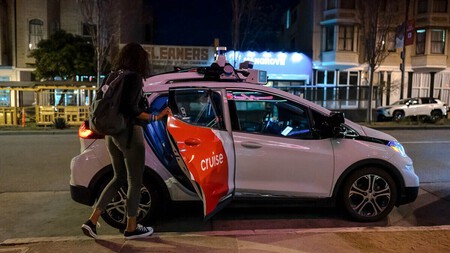 Robotaxi autónomo de Cruise