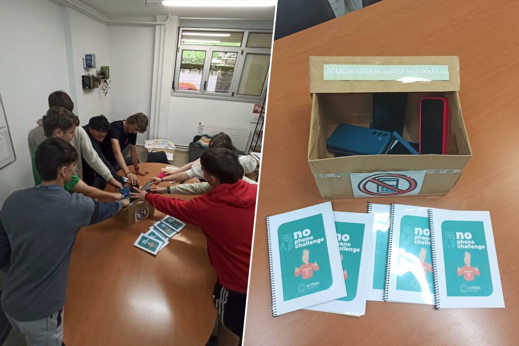 Una semana entera sin móvil: el reto de desconexión digital que van a intentar conseguir unos estudiantes