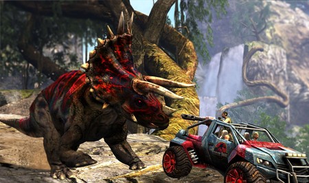 Echando unas partidas a Jurassic Park Arcade, el The House of the Dead con dinosaurios