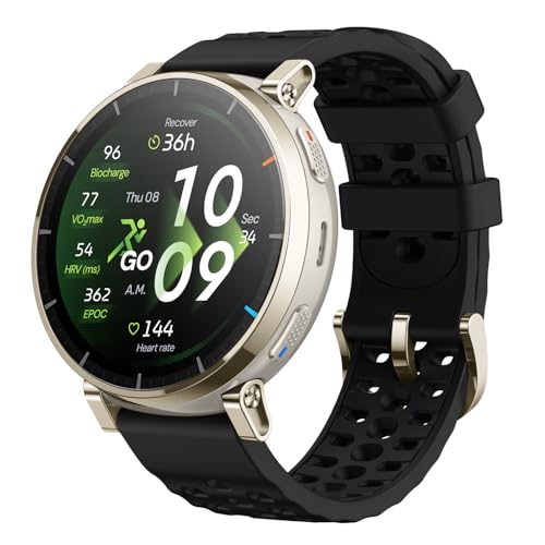Amazfit Active 3 Premium - Reloj Inteligente GPS para Correr