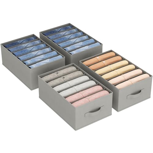 Lifewit Cajas Organizador de Armario Ropa, Plegables Separadores de Cajones