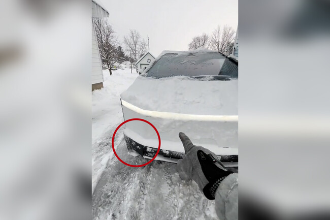 Cybertruck Nieve Faros Tapados