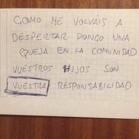 “La niña no tiene interruptor para detener su llanto”: la genial respuesta de un padre a las notas de protesta de su vecino