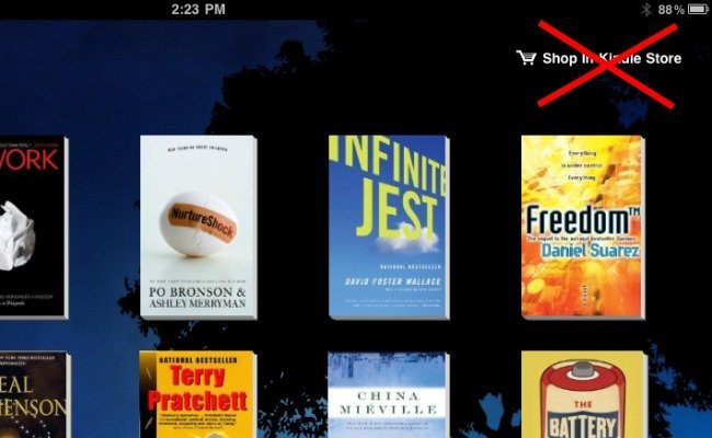 Apple versus la Kindle Store