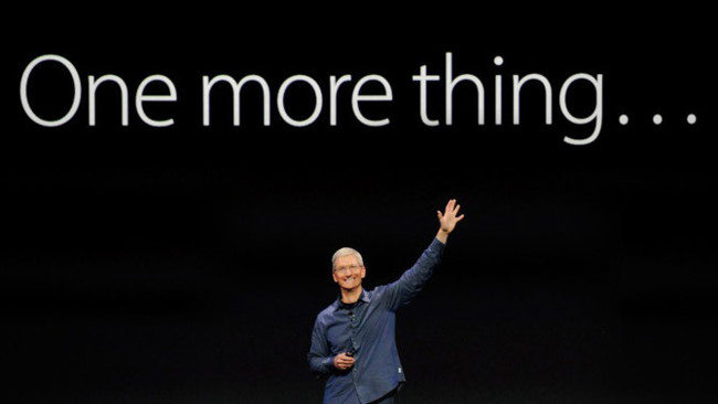 One more thing