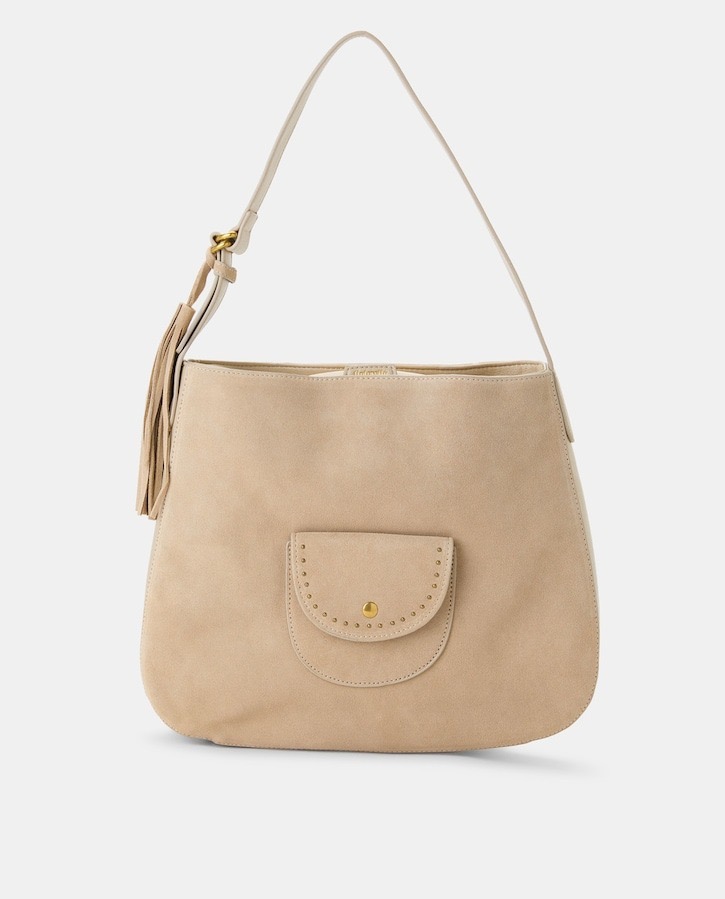 Bolso hobo de piel Tintoretto