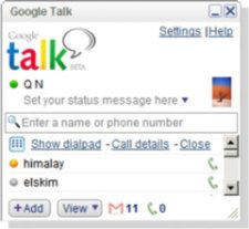 Rumor: Gtalk como programa de VoiP