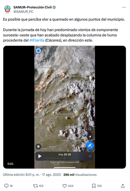 Calidad Aire Incendios Samur