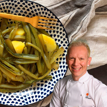 Toño Rodríguez, chef Michelin: “El error más común para hacer las judías, acelgas o borrajas es lavarlas antes de cocinarlas” 
