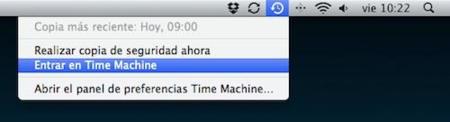 Consulta otros discos de Time Machine desde un único ordenador