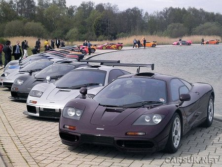Impresionante reunión de McLaren F1 en Woking