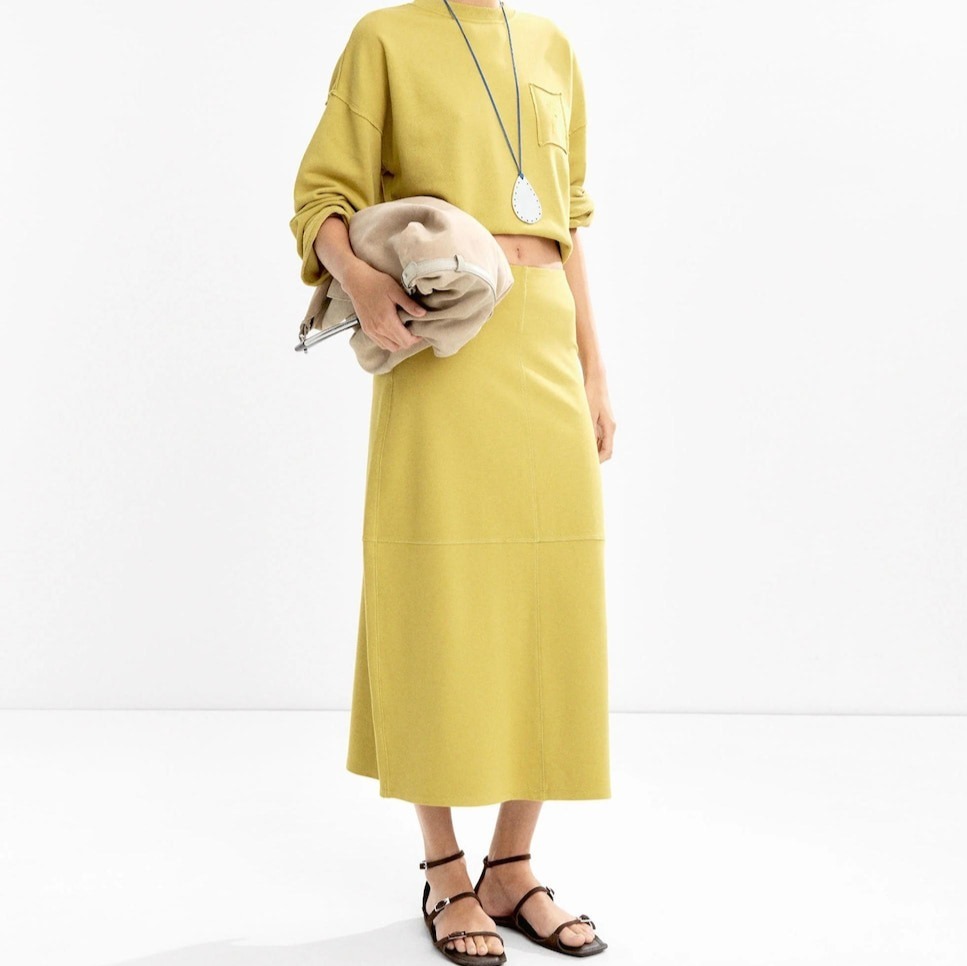 Parfois
Falda midi en liso